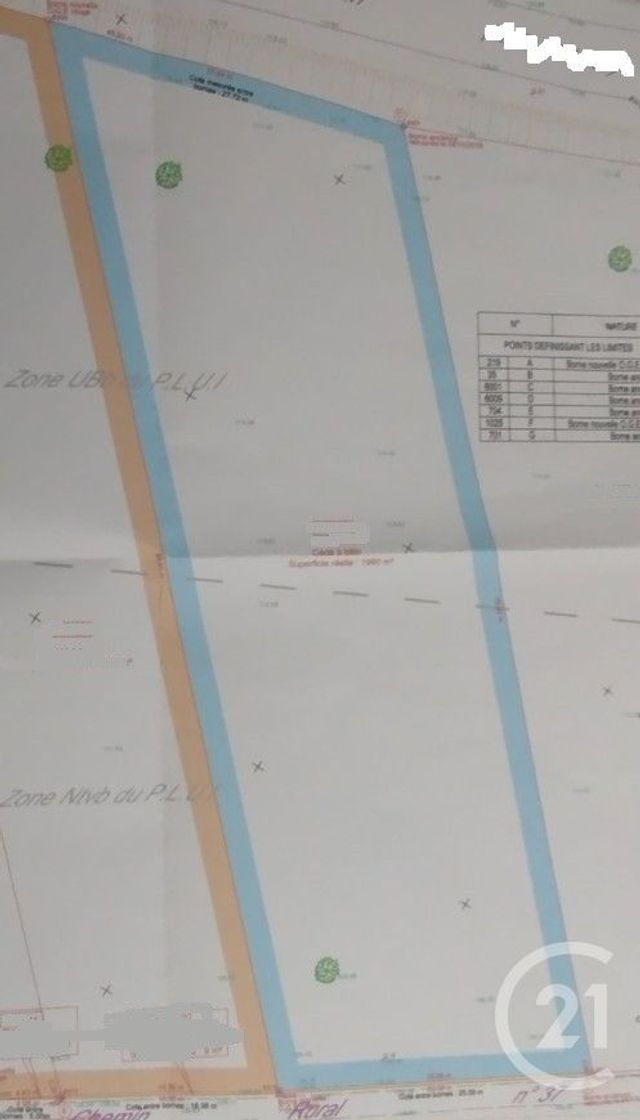 Afficher la photo en grand terrain à vendre - 1960.0 m2 - ST MARTIN DE NIGELLES - 28 - CENTRE - Century 21 Universal Demeure