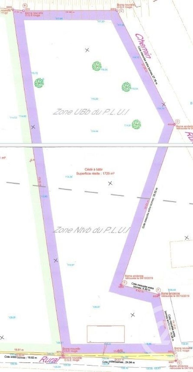 terrain à vendre - 1729.0 m2 - ST MARTIN DE NIGELLES - 28 - CENTRE - Century 21 Universal Demeure