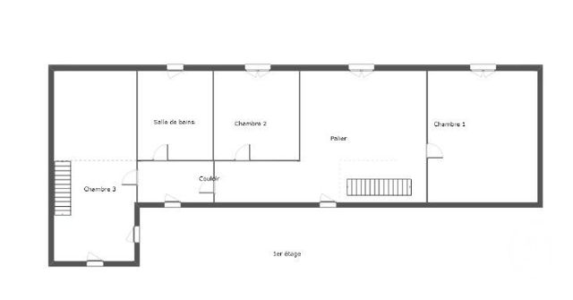maison à vendre - 6 pièces - 134.0 m2 - EPERNON - 28 - CENTRE - Century 21 Universal Demeure