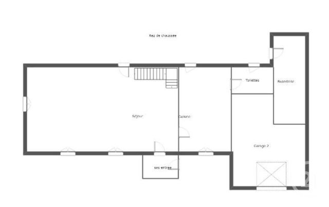 maison à vendre - 6 pièces - 134.0 m2 - EPERNON - 28 - CENTRE - Century 21 Universal Demeure