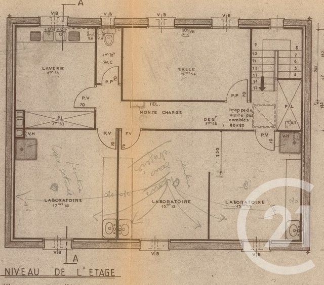 maison à vendre - 9 pièces - 150.0 m2 - EPERNON - 28 - CENTRE - Century 21 Universal Demeure