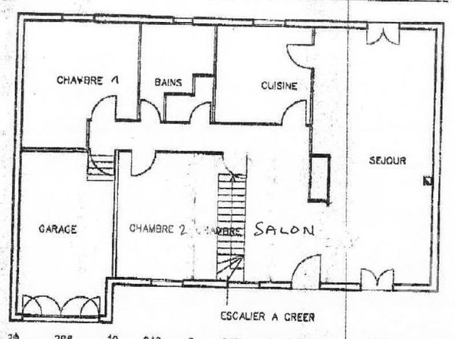 maison à vendre - 7 pièces - 120.0 m2 - EPERNON - 28 - CENTRE - Century 21 Universal Demeure