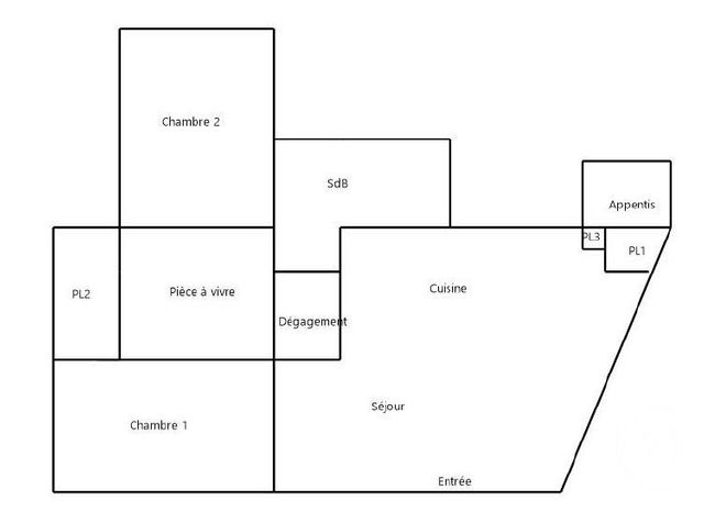 Appartement F4 à vendre - 4 pièces - 105.52 m2 - MAINTENON - 28 - CENTRE - Century 21 Universal Demeure