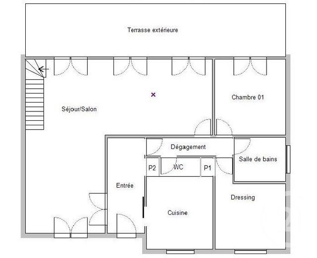 maison à vendre - 8 pièces - 120.0 m2 - NOGENT LE ROI - 28 - CENTRE - Century 21 Universal Demeure