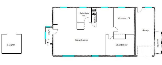 maison à vendre - 6 pièces - 143.0 m2 - ST MARTIN DE NIGELLES - 28 - CENTRE - Century 21 Universal Demeure