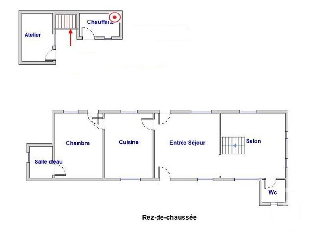 maison à vendre - 9 pièces - 173.0 m2 - NOGENT LE ROI - 28 - CENTRE - Century 21 Universal Demeure