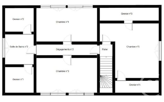 maison à vendre - 8 pièces - 144.0 m2 - EPERNON - 28 - CENTRE - Century 21 Universal Demeure