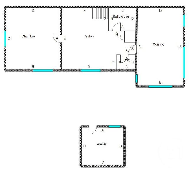 maison à vendre - 5 pièces - 80.0 m2 - CHAUDON - 28 - CENTRE - Century 21 Universal Demeure