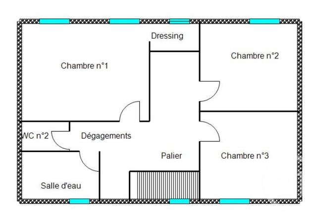maison à vendre - 7 pièces - 130.0 m2 - EPERNON - 28 - CENTRE - Century 21 Universal Demeure
