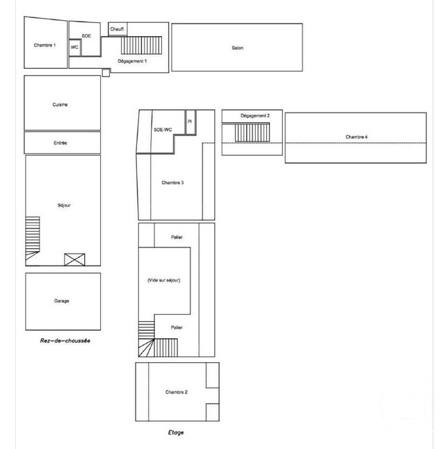 maison à vendre - 8 pièces - 210.0 m2 - GALLARDON - 28 - CENTRE - Century 21 Universal Demeure